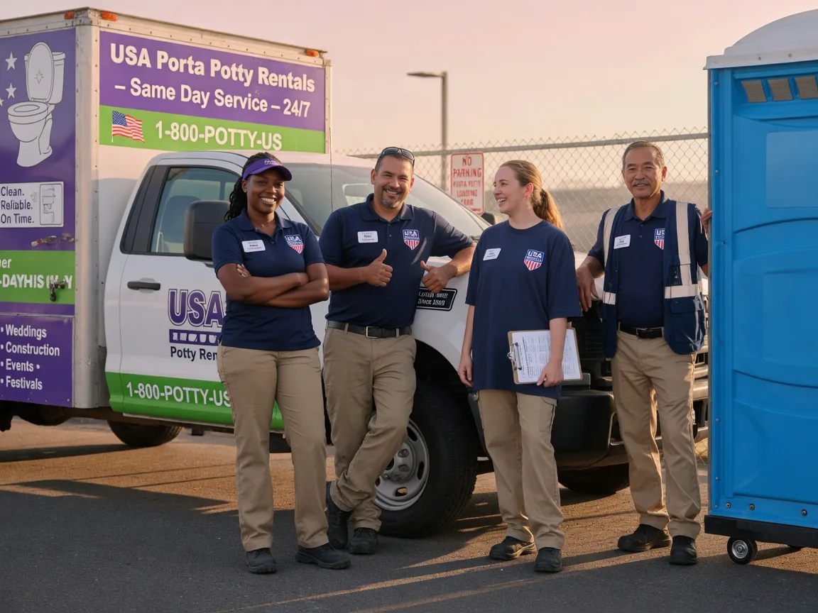 Porta Potty Rental company in Rosenberg, TX