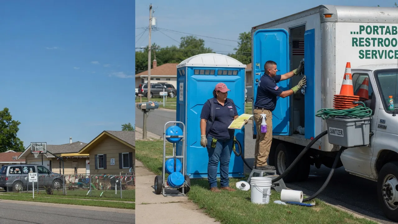 Portable Toilet Rental in Rosenberg, TX near me